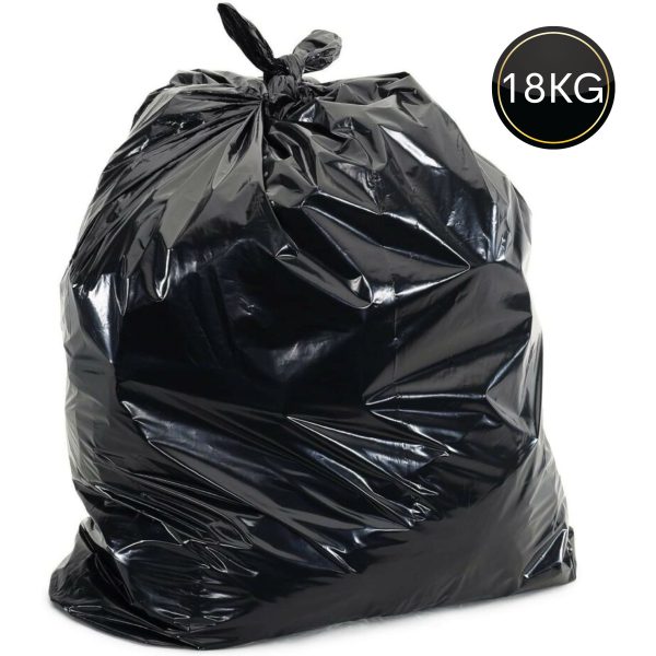 Premium Plus Refuse Sacks Titan BLACK 18x29x39'' 18KG X 200
