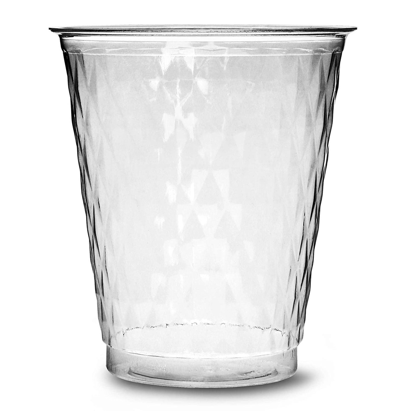 Diamond Cups Clear Plastic 250CC 20 X 50