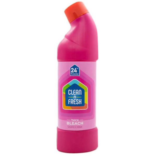 Clean & Fresh Thick Bleach PINK 750ml x12
