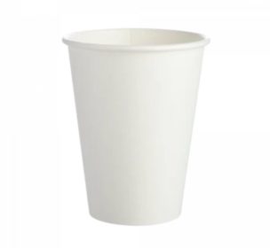 inactivePaper Coffee Cup Plain Single Wall  WHITE 8OZ 50 X 20