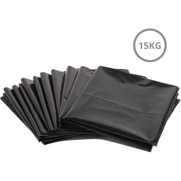 Refuse Sacks Titan Extra Heavy Duty  BLACK 18x29x39'' 18KG X 200