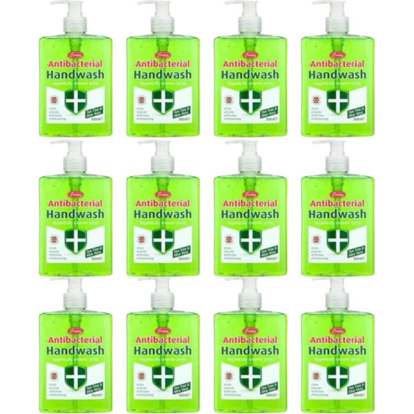 Certex Anti Bac Handwash Soap Tea Tree & Aloe 500Ml X 12