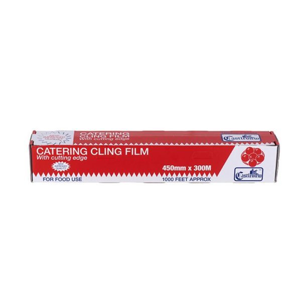 Castleview Cling Film Cutter Box 45CMx300M