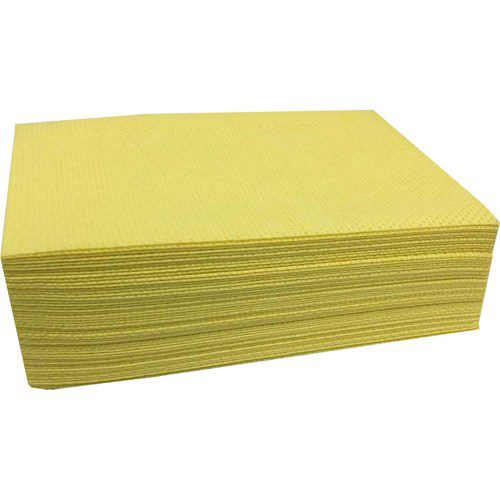 Lavette Type Washable Cloth YELLOW X 25