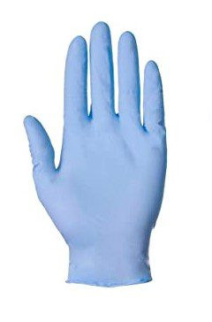 Nitrile Exam Gloves Powder Free BLUE Large X 100