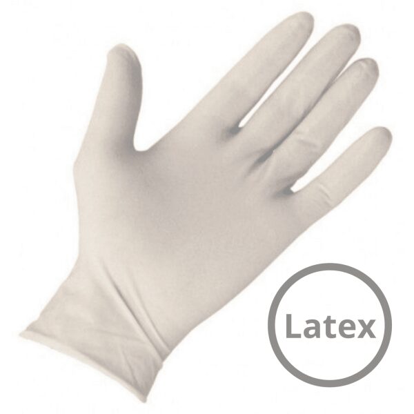 Latex Gloves Powder Free Small X 100