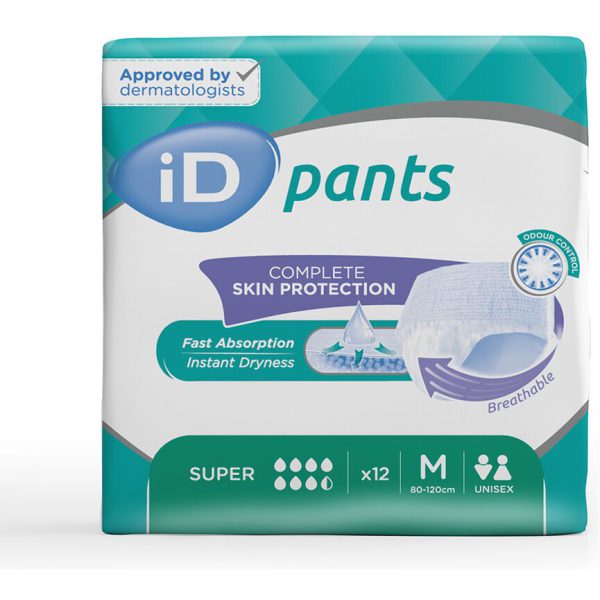 ID Pants Pull Up Super Medium GREEN 1800ML 12 X 6 ID5531275120