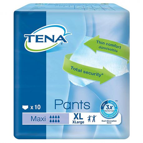 Tena Pants Maxi Extra Large 4 X 10 2550ml 794762