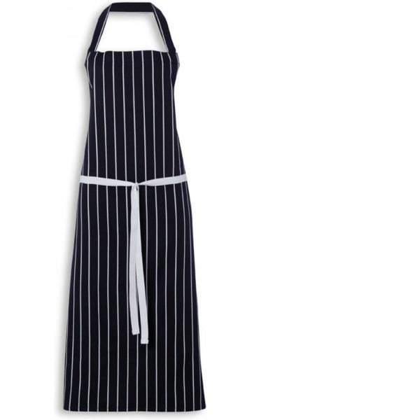 Butchers Apron Striped BLUE 48