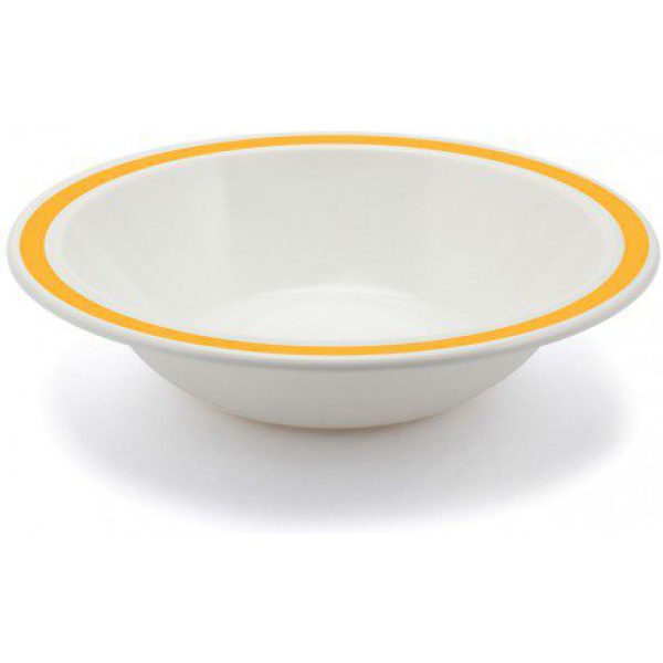 Harfield Polycarbonate Duo Plate 17cm yellow