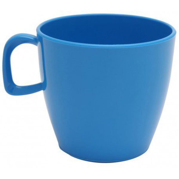 Harfield Polycarbonate Tea Cup 22cl Blue