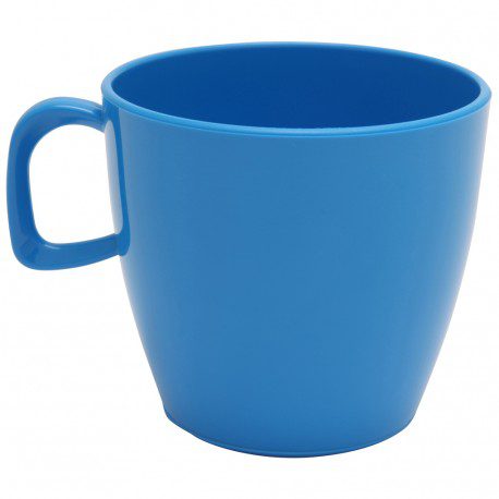 Harfield Polycarbonate Tea Cup 22cl Blue