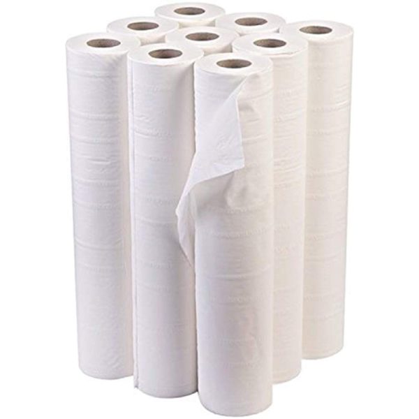 Hygiene Premium Couch Roll 2 Ply WHITE 20" X 40M X 9 WPHR409