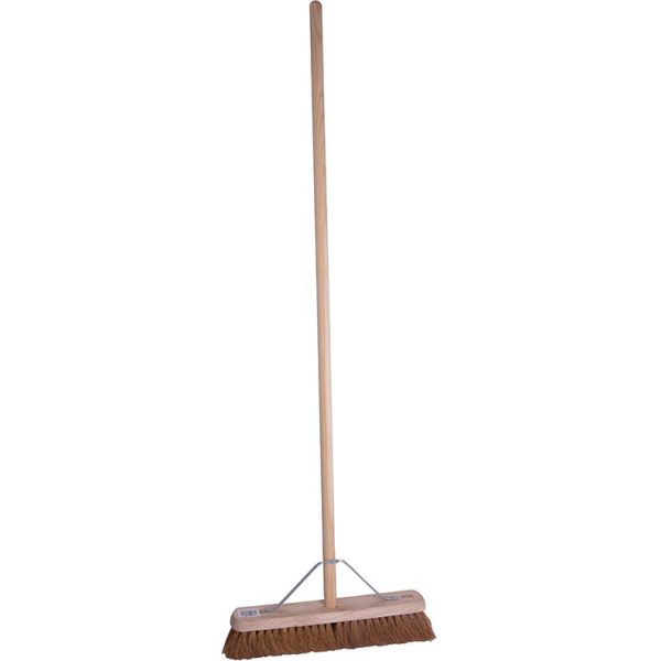 Platform Broom With Metal Stay & Handle Soft 18 X 59''