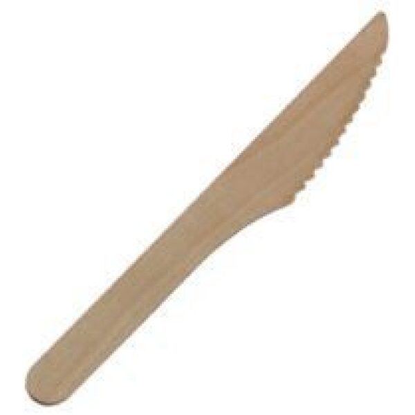 Wooden Knife 165MM 10 X 100
