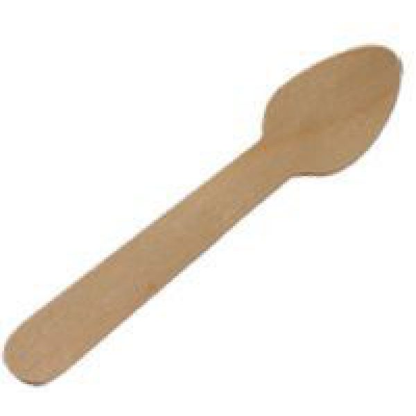 Wooden Teaspoon 110MM 10 X 100