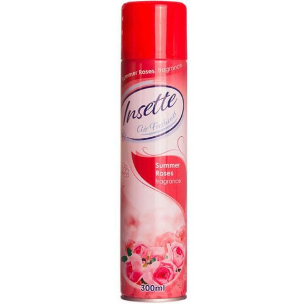 Insette Air Freshener SUMMER ROSES 300ML X 12