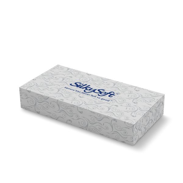 Silky Soft Luxury Facial Tissue 2ply 100 sheet X 36