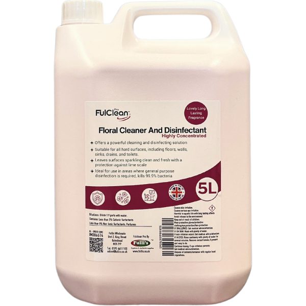 FulClean Floral Disinfectant 5LTR