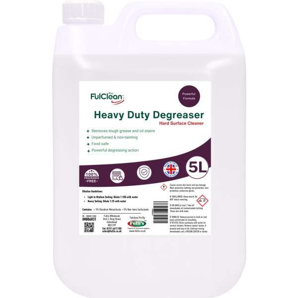 Fulclean Heavy Duty Degreaser 5ltr