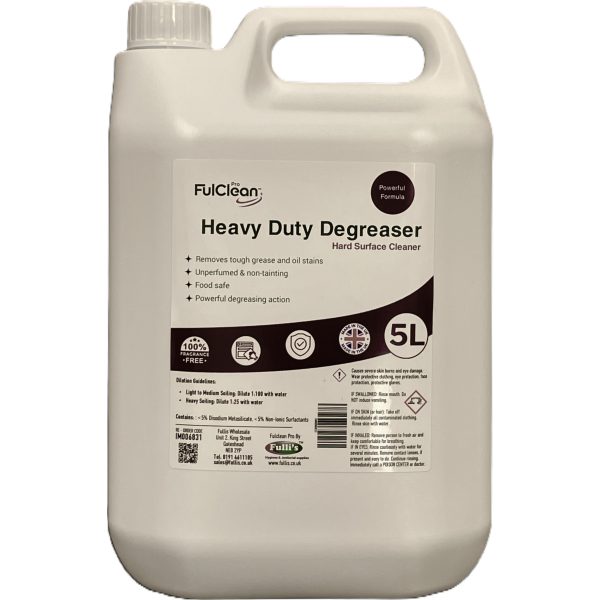 Fulclean Heavy Duty Degreaser 5ltr
