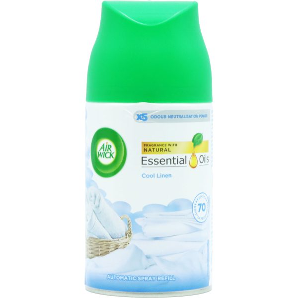Airwick Freshmatic Refill Cool Linen & Almond 250ML X 6