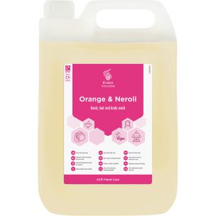 Evans Orange & Neroli Liquid Wash For Hand Hair And Body 5LTR