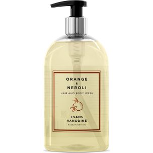 Evans Orange & Neroli Liquid Wash For Hair & Body 6 X 500ML