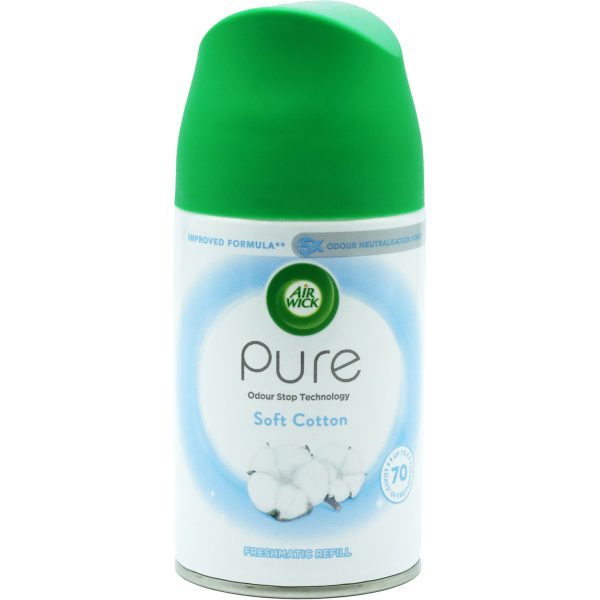 Airwick Freshmatic Soft Cotton Refil 250Ml X 4