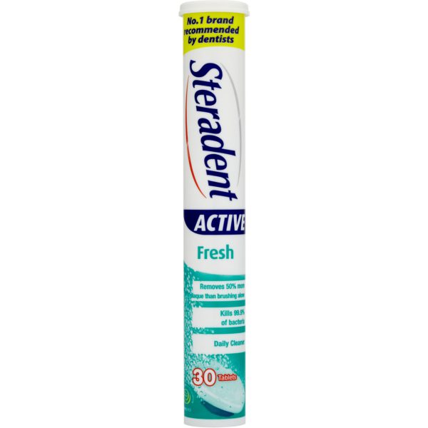 Steradent Tablets Fresh 30 X 12