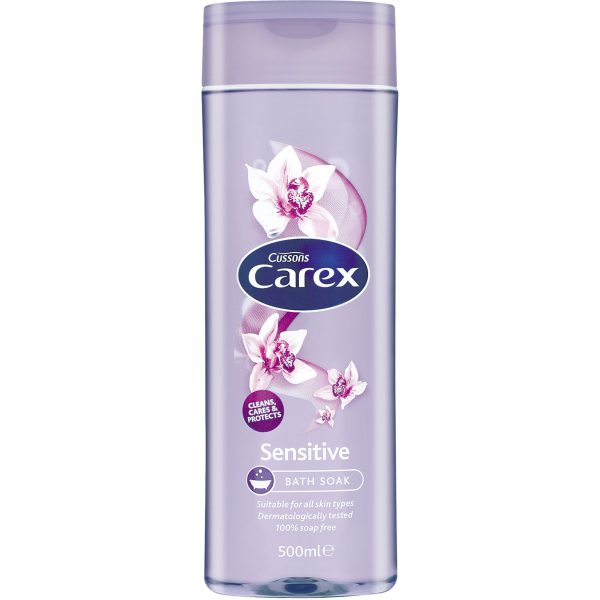 Carex Bath Foam Wash Sensitive 500ML X 6